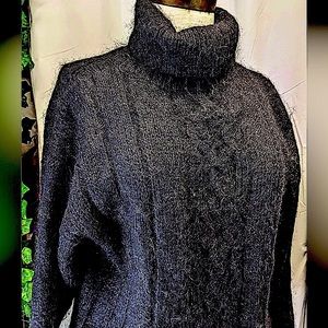 M.A.T vintage mohair blend turtleneck sweater
